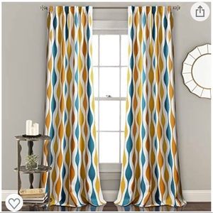 Curtains purchased several years ago but I never used them